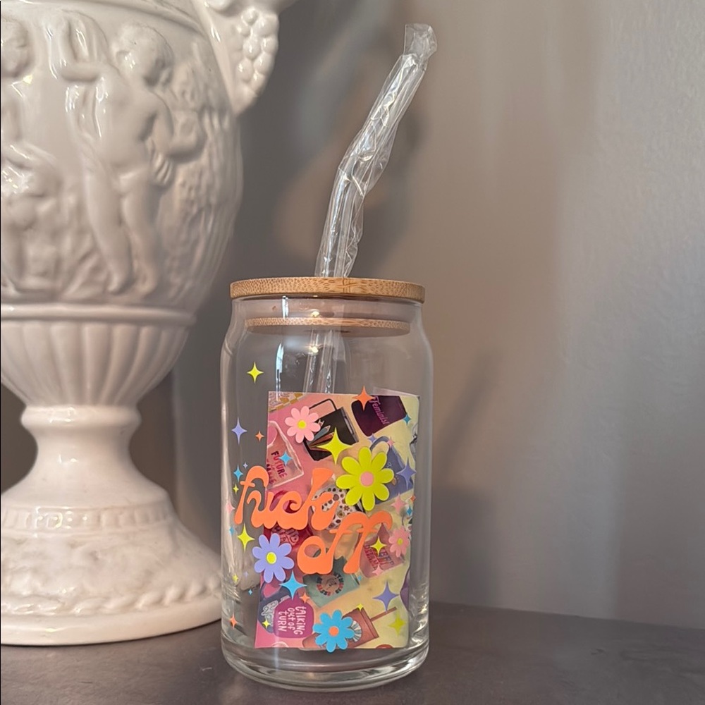 Reusable Glass Cup